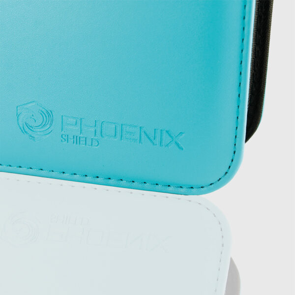 Zip Album Deluxe Turquoise Blue 360 Cards - Image 4