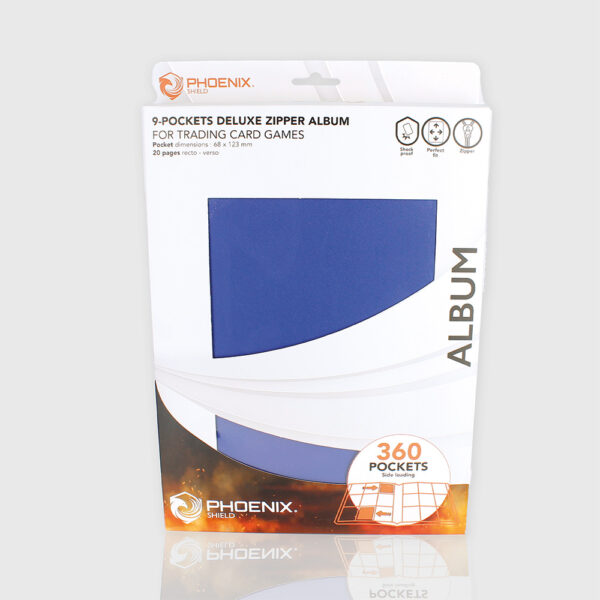Zip Album Deluxe Navy 360 Cards - Image 8