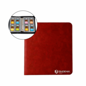 Zip Album  - Red - 32 PCA cards 