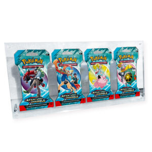 Acrylic protection - 4-slots art set booster form