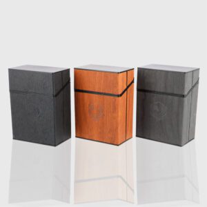 Wood effect – Push Box – Black