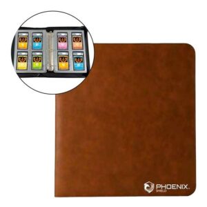 Zip Album - Brown - 32 PCA cards 