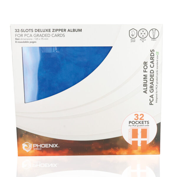 Zip Album - Blue - 32 PCA cards  - Image 3