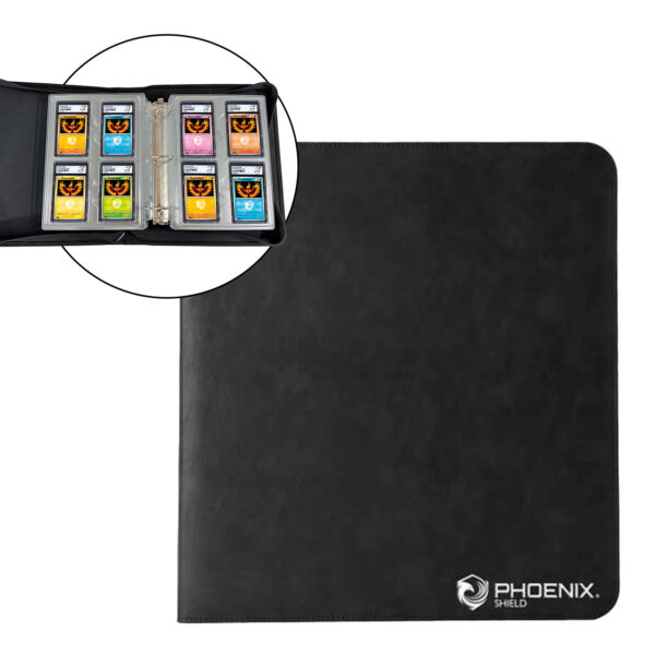 Zip Album - Black - 32 PCA cards 