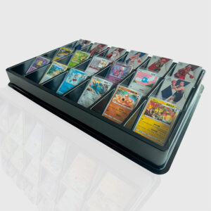 Dispenser 18 compartements for cards and toploaders