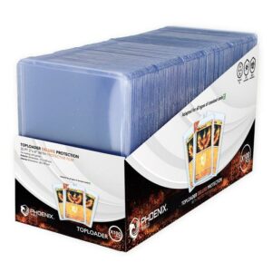 Toploader - Deluxe w/ protective film - Box of 100 units
