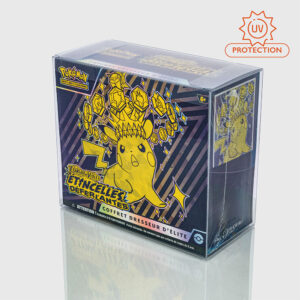 Crystal Box 99% UVR – Elite Trainer Box – Pokemon (x6)