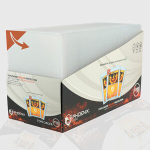 Toploader - Deluxe w/ protective film - Box of 100 units