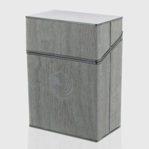 Wood effect - Push Box - Grey