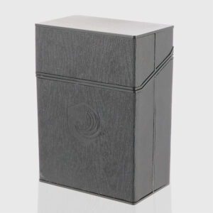Wood effect - Push Box - Black