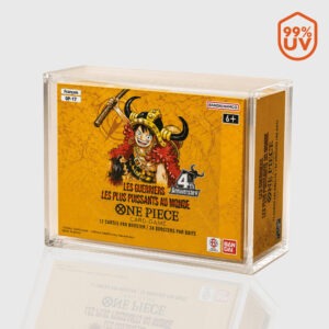 Protection acrylique – Booster Box One Piece – 99%+ UV