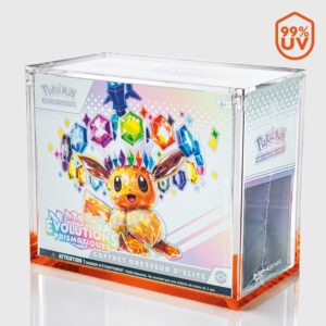 Protection acrylique orange – Elite Trainer Box – 99%+ UV