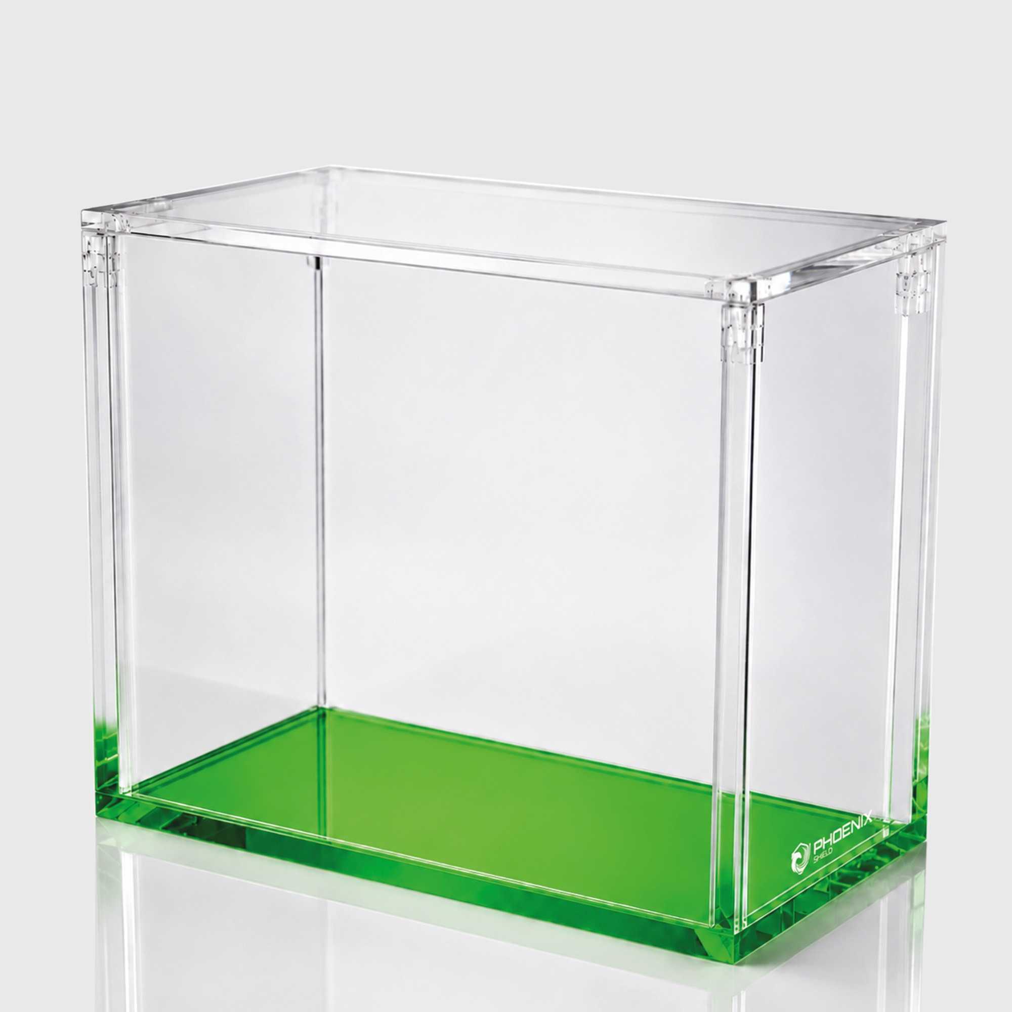Protection acrylique verte – Elite Trainer Box – 99%+ UV - Image 2