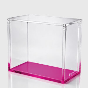 Protection acrylique rose – Elite Trainer Box – 99%+ UV
